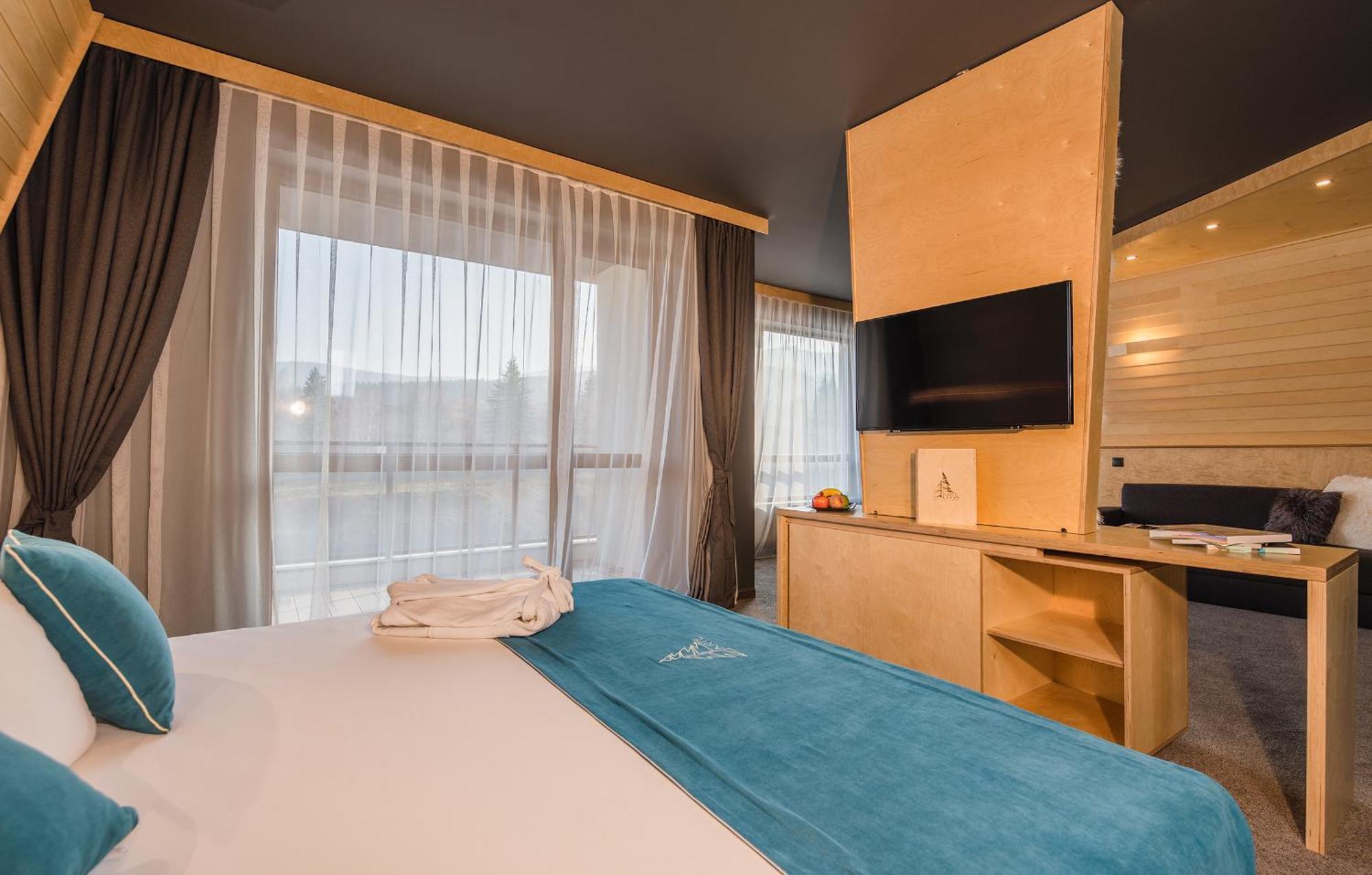 อาร์เต สปา แอนด์ พาร์ค โฮเทล Hotel เวลินกราด ห้อง รูปภาพ A room at the hotel