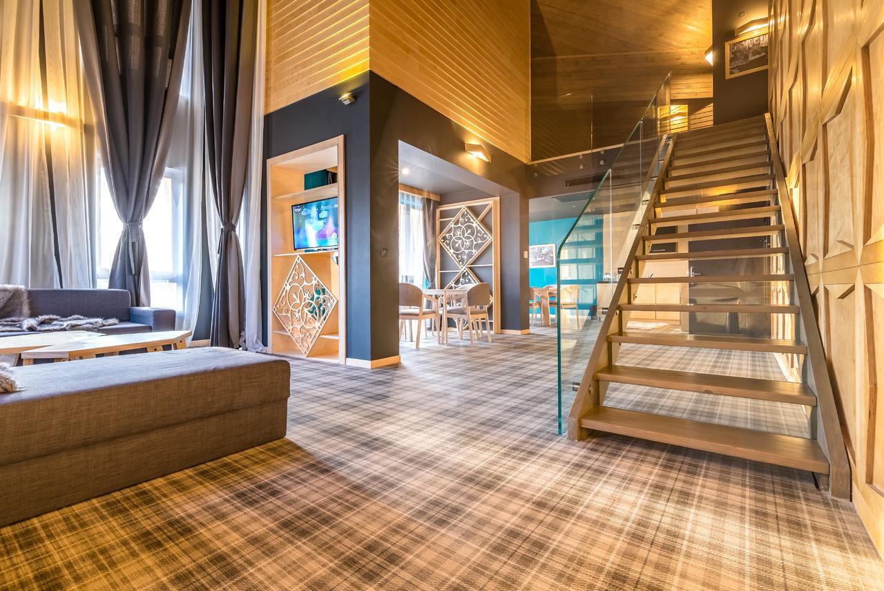 อาร์เต สปา แอนด์ พาร์ค โฮเทล Hotel เวลินกราด ภายนอก รูปภาพ The interior of a suite
